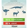 ROAM Pet Treats 4 Pack of Gone Wild Bones, Small, Cape Ostrich