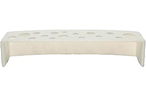 Slim Shrimp Breeding Protector | Shrimp Breeding Cave Aquarium Tunnel | CTWPets (White)