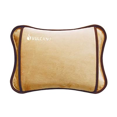 TM Electron Vulcano Bolsa De Agua Térmica Calefactable En 5 Minutos Para 2 Horas De Uso Con Recubrimiento Suave De Microfibra Para Calmar Molestias Musculares, Marrón, 29x20x6 cm | Ya disponible en tu tienda friki favorita! En mundofriki.es!