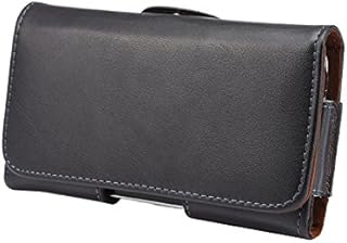 for iPhone 11 XR Genuine Leather Holster, Universal Waist Pouch Bag, Belt Case with Clip Cell Phone Pouch Case for Samsung Galaxy Note10 S10 S20 S7edge