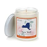 Madame Flowers State Candle Collection - New York - Adirondack Blossom - Scents of Bergamot, Rose, A