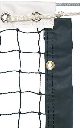 2.8mm Tournament Tennis Net - Black