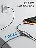 JSAUX USB C Headphone Adapter and Charger, 2-in-1 Type to 3.5mm Audio with PD 60W Fast Charging for iPhone 16 Pro/16 Pro Max/16/16 Plus/15 Pro Max/15 Pro,Samsung S24/S24+/S23/S22/S21,iPad Pro-Red