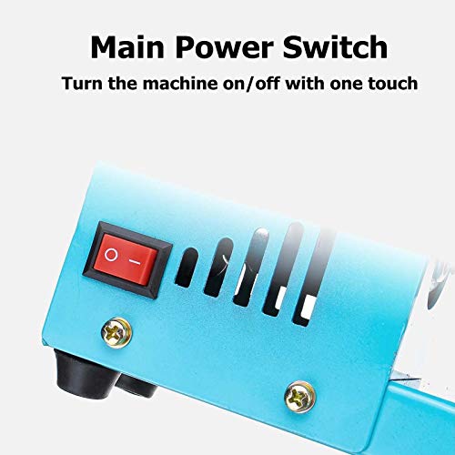Guangming - Mini Lathe Beads Polisher Machine, Dc 12 24V 150W Diy Portable Woodworking Grinding Polishing Beads Drill Rotary Tool Set Standard 7 Speed For Table Engraving Grinding Wood Stone Glass #TOP4