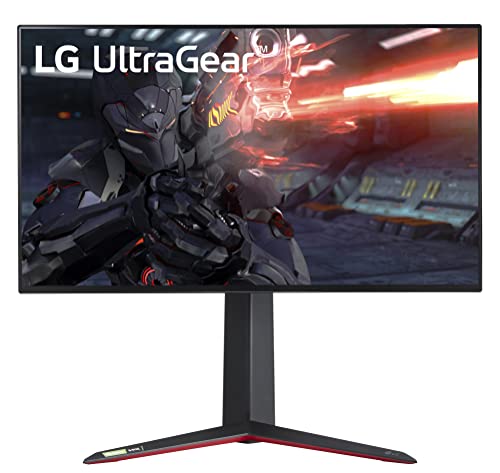 LG Ultragear 27 Inches (68.47 cm), LCD 3840 x 2160 Pixels 4K-UHD Monitor, Nano IPS 160Hz, 1ms G-Sync Compatible, AMD Freesync Premium Pro, DCI P3 95% – VESA HDR 600-Display Port, HDMI, 27GN95R(Black)