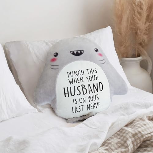 Leebbsin Gifts for Wife- Cute Novelty Throw Pillow, Wife Anniversary Birthday Gifts, Friend Birthday Presents for Women, Sister, Bestie, Gag Presents for Adults - Image 6