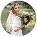 DLOULP Stylish Bridal Veils Delicate Double Layers Fashionable Soft Bridal for Weddings and Banquets Bachelorette Party Veils