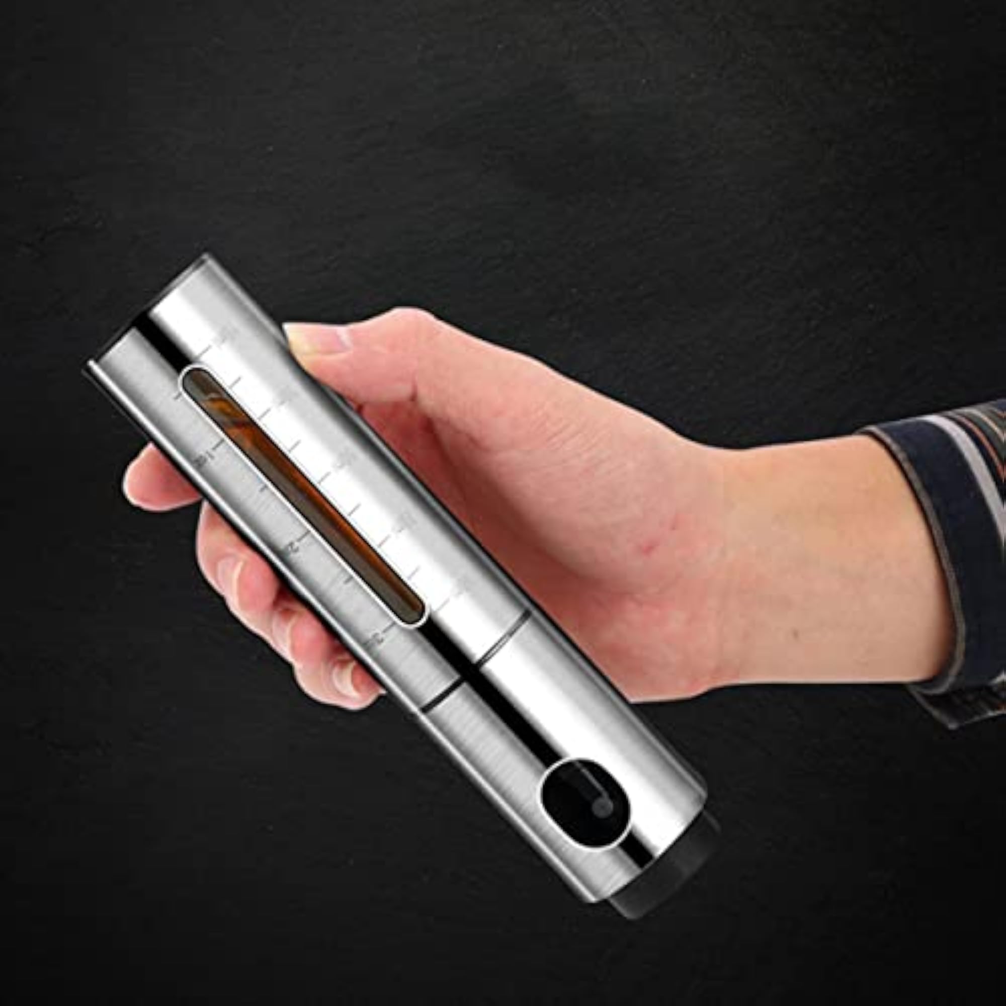 Stainless Steel Olive Oil Mister for Grilling and Baking