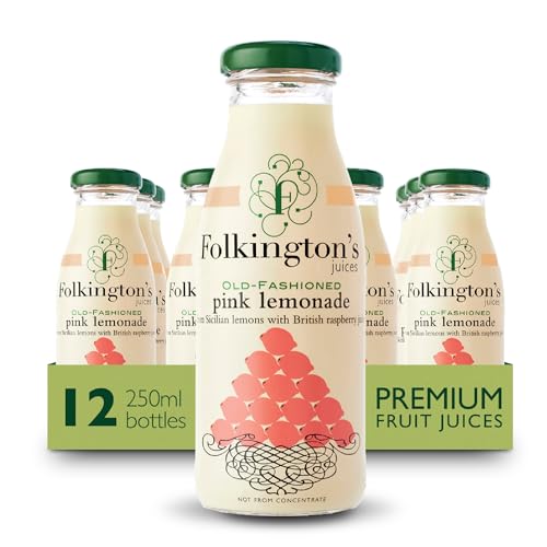 Folkington's Limonade rose 250 ml Pack de 12