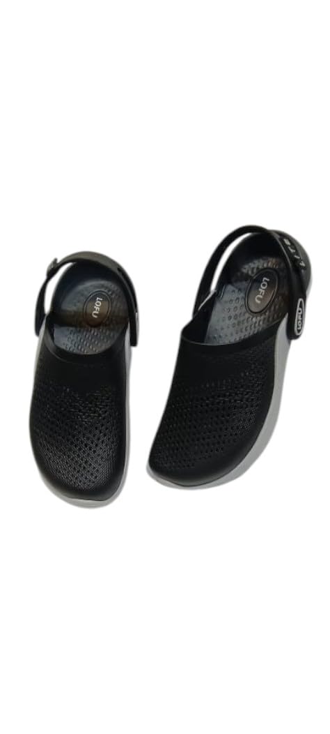Men's Garden Clogs – Perforated Lightweight Comfort Sandals with Adjustable Strap – Breathable Outdoor Shoes for Gardening, Beach, Casual Wear-image-46