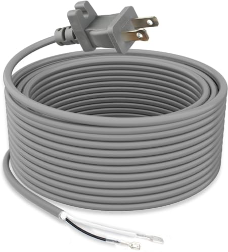 UAUSE 916588-05 908676-01 DC-15 AC Power Cord, 36ft, Black, Compatible with Dyson DC14 DC15 Upright Vacuum Cleaners