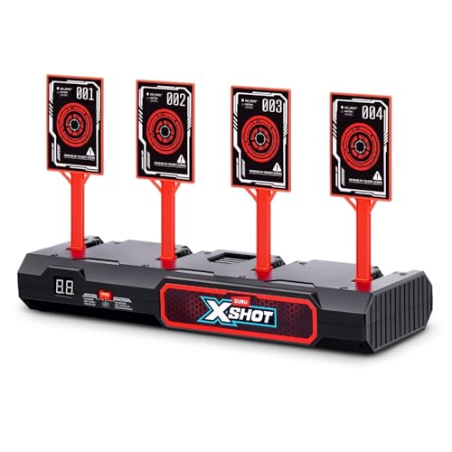 ZURU XSHOT Excel Electronic Target �G�b�N�X�V���b�g �d�q�^�[�Q�b�g �u���X�^�[�ߋ� �I���� �X�|���W�_�[�c 36829 ���K�i