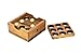 Gopher Holes: Handmade & Organic 3D Brain Teaser Wooden Puzzle for Adults from SiamMandalay with SM Gift Box(Pictured)