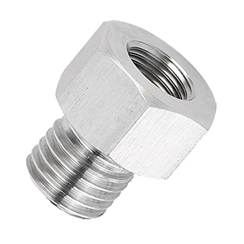 ADAPTADOR DE ENCAIXE NPT 1/8 LIGA DE ALUMÍNIO MÉTRICO M12X1.5 ACESSÓRIO MACHO