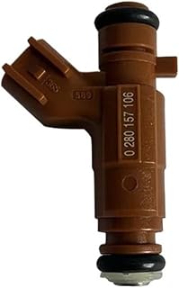 2/4/6Pcs Fuel Injector Nozzle Compatible with Cadillac Saab 2.8L OE No.:0280157106,12625902(5pcs)