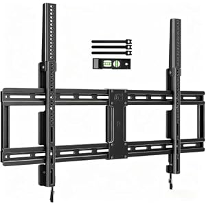 HOME VISION Ultra Slim Fixed TV Wall Bracket for 40-100 Inch Flat Screens