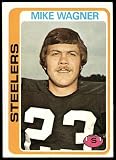 1978 Topps #275 Mike Wagner Pittsburgh Steelers (Football Card) EX Steelers Western Illinois