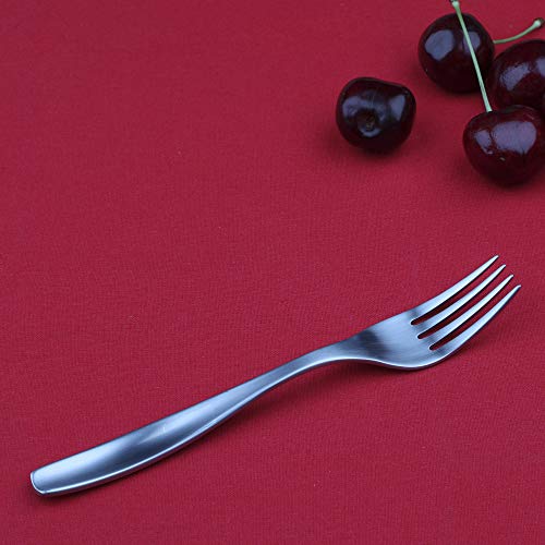 Gourmet Settings 20-Piece Silverware Vault Collection-Matte Stainless Steel Flatware Sets-Service For 4-Kitchen Cutlery Utensil Knife/Fork/Spoons, 10 #TOP4