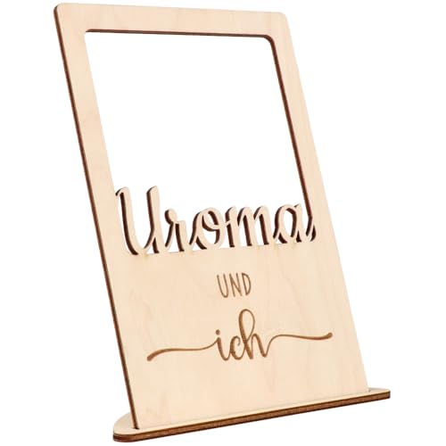 Spruchreif Bilderrahmen Uroma und ich Geschenk für Uroma