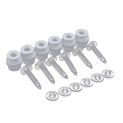 Gimbal Damping Rubber Balls Anti-Drop Pins & Lock Kit Transparent for DJI Phantom 3 Pro Advanced