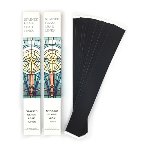 Stained Glass Lead Lines, 12