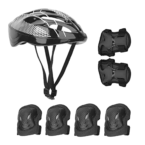 SANON Protective Gear Set 7Pcs Helmet Kit - For Skating & Cycling