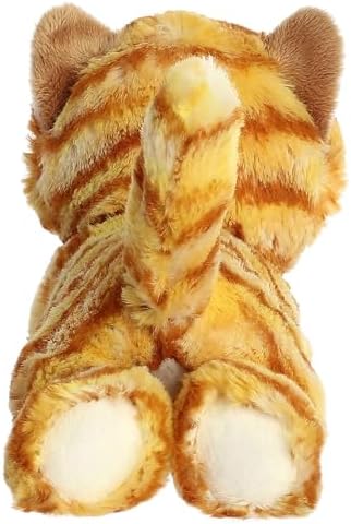 Aurora® Adorable Mini Flopsie™ Ginger Cat™ Stuffed Animal - Mini Companions Ready for Playful Adventures - for Kids All Ages, Toddlers, Adults, and Families - Orange 8 Inches — view 6