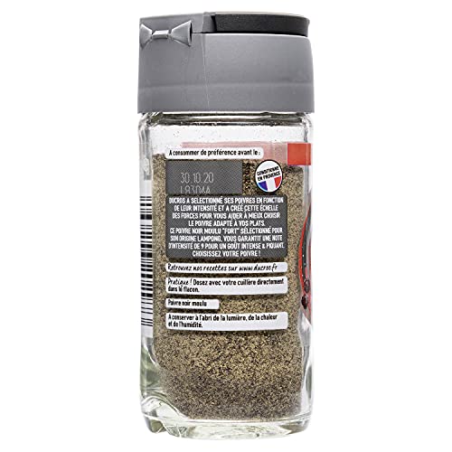 Poivre Moulu Fort Ducros Le Flacon De 35g - vue 3