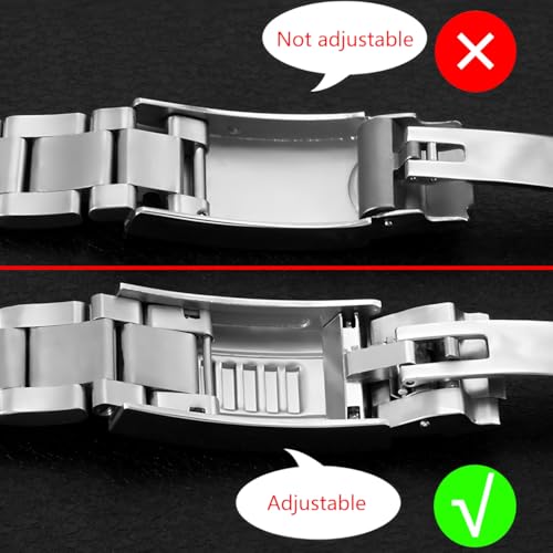Oyster Watch Band Replacement For Rolex Datejust 126610 126619 Submariner by HiCycle2 - Used condition - Image 4
