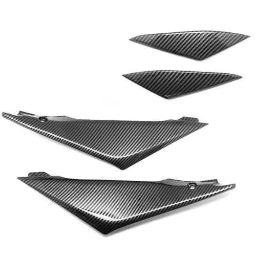 Protections latérales de carénage Suzuki GSX-R1000 K5 K6 en carbone noir