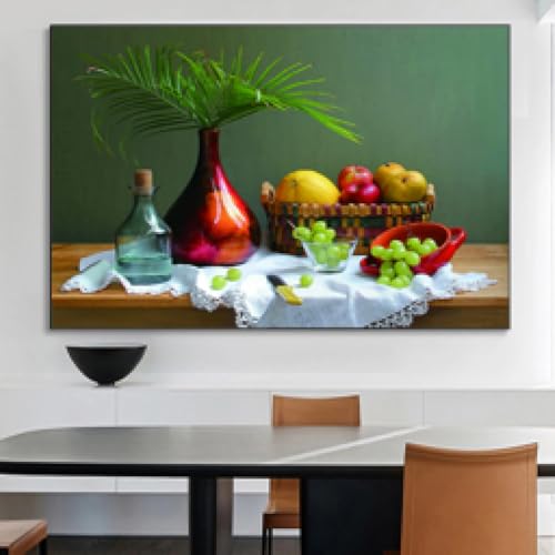 Impressions d'art de peinture de fruits sur toile haut de gamme de 60x80cm
