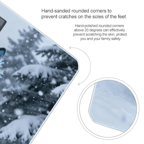 Báscula Digital Ice Wolf Blizzard para Baño de 400 lb miniatura 4
