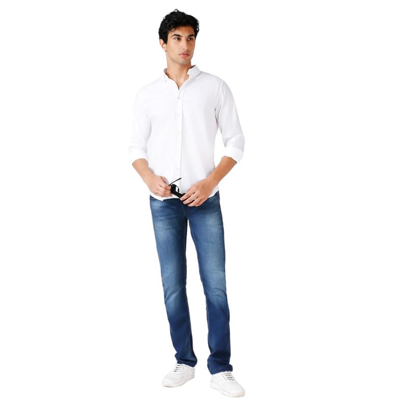Image of MARK & ALBERT Men's Cotton Formal Shirt