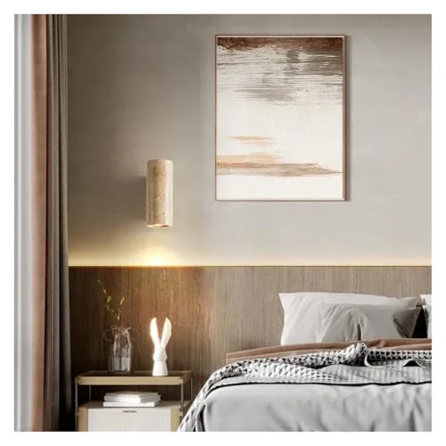 Aplique de travertino B-32cm para eliminar sombras molestas en paredes de dormitorios 3