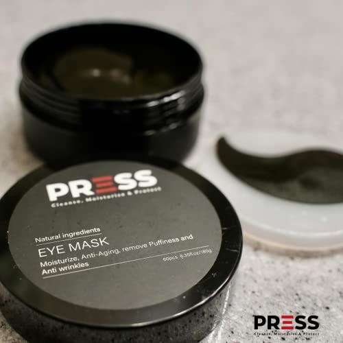Press Skincare Under Eye Patches | Eye Patches For Puffy Eyes | Under Eye Patches For Dark Circles And Puffiness | Eye Gel Pads | Collagen & Hyaluronic Acid Under-Eye Treatment Masks | 30 Pairs #TOP2