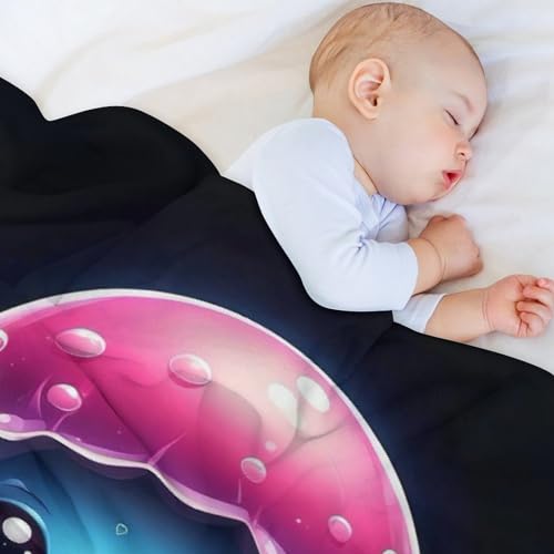 Manta de franela de forro polar Oktopus suave cómoda para cama y sofá 140x180cm 4