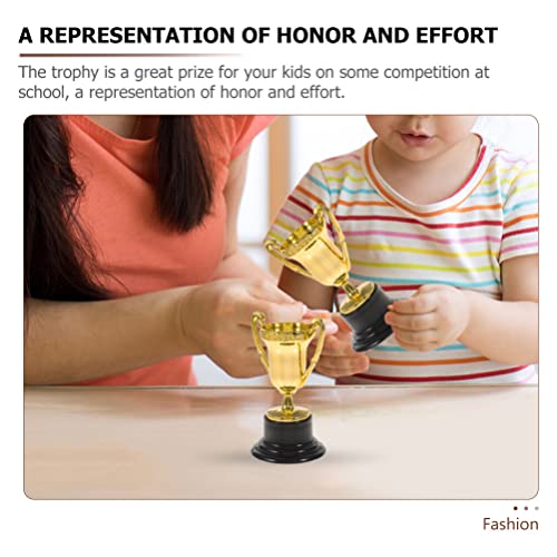 BESPORTBLE Mini Troféus De Plástico Para Prêmios Troféus De Vencedor De Troféu De Para Torneios E Co
