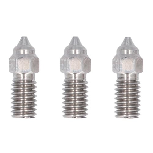 Bico Hotend para Impressora 3d, Bico Hotend Com Extrusão Suave de Aço Inoxidável, Ampla Compatibilid