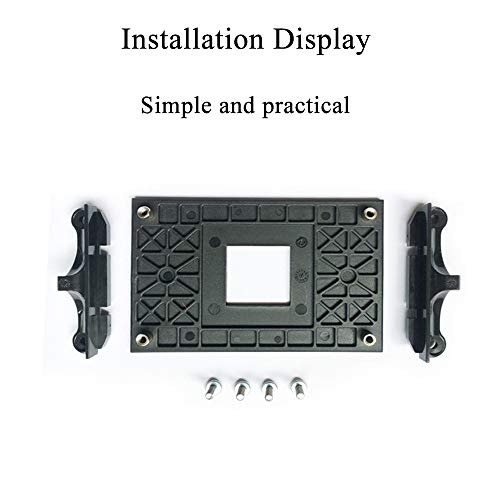 Idealforce Amd Cpu Fan Bracket For Am4 (B350 X370 A320 X470) Socket Retention Mounting Bracket,For Hook-Type Air-Cooled Or Partially Water-Cooled Radiators (B120/B240) #TOP2