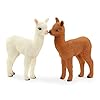 41acdwhnx6l - Schleich Farm World 4-Piece Alpaca Playset with Mother and Baby Alpacas - Educational and Durable Farm Animal Playset Figurines, Fun and Imaginative Play for Boys and Girls, Gift for Kids Ages 3+