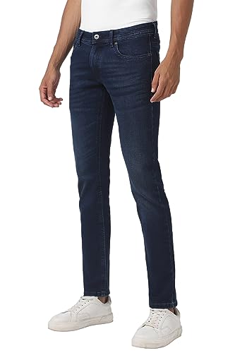Image of Peter England Men's Mid Rise Skinny Jeans