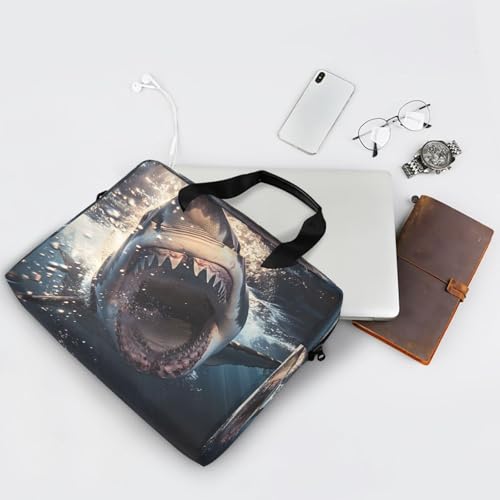 Bolso Maletín para Laptop ALAZA Blanco con Estampado miniatura 7