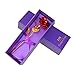ALLOMN 24K Golden Rose, Artificial Rose Flower Gifts for Her with Luxury Gift Box Great Gift Idea for Valentine's Day, Mother's Day, Birthday, Anniversary (Red)
