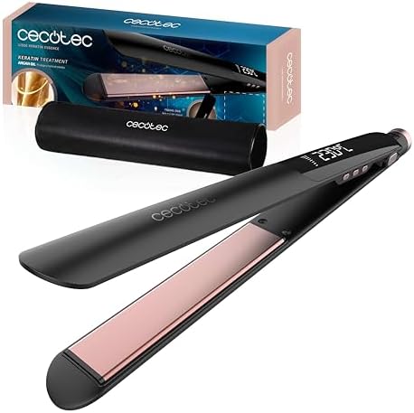 Cecotec Plancha de Pelo Estrecha con Cable Lisse Keratin Essence....