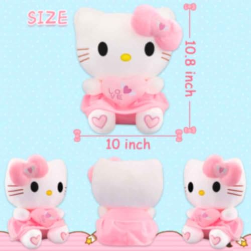 MLKGZ Kawaii Plush Toys,10.8\" Cute Soft Doll Toys,Lovely Plushies,Cartoon Stuffed Animals Toy for Girls Fans,Gift for Kids Birthday Christmas (A)
