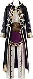 Fire Emblem Awakening Avatar Reflet Robin Daraen Hero Cosplay Costume Coat Suit (Female,Large)