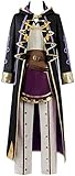 Fire Emblem Awakening Avatar Reflet Robin Daraen Hero Cosplay Costume Coat Suit (Female,Medium)