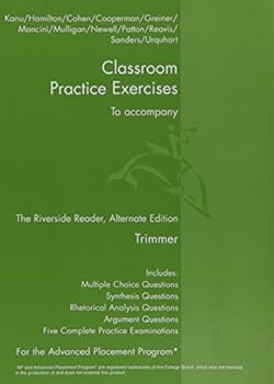 Paperback Classroom Practice Exercises to Accompany the Riverside Reader Trimmer Book