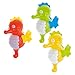 SunniMix Bébé Jouets pour Le Bain, Vent up de Natation Tortue/Hippocampe Jouets pour Les Tout-Petits, Flottant Baignoire d'eau Douche Jouets, Salle de Bains - Hippocampe