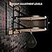 Speed Bag Platform Speed Bag Stand for Boxing Punching Practice Includes Height Adjustable Mount Speedbag and Air Pump 360° Swivel 24 Inch Board